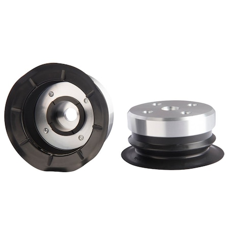 Fipa Bellows vacuum cup diam. 80 mm, NBR black, fitting M10-male 22.080.161.1